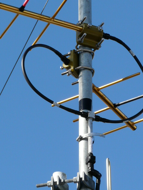 Back-up link antennas